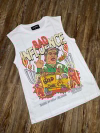 Image 3 of BAD INFLUENCE TEE WHITE