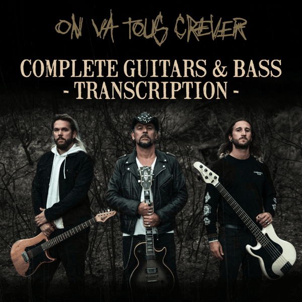 Image of Guitars and Bass transcription album OVTC