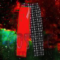 Xmas Red n black Wide-leg joggers