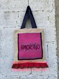 Image 4 of Bolsiña feita a man. AMORIÑO SACO. Deseño exclusivo!