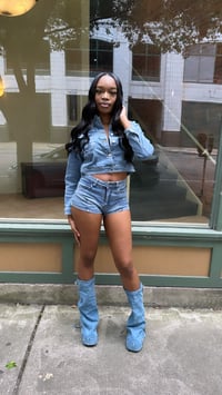 Image 1 of It Girl Denim Set 