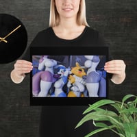 Image 2 of "Free Use Foxes" Print