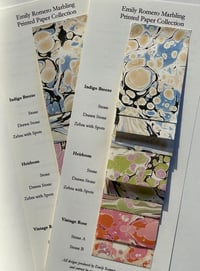 Image 1 of Printed Paper Collection Sample Card