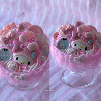 Image 1 of ⋆˚࿔ my melody sundae decor