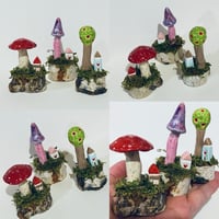 Image 3 of Amanita Fairy House Scene
