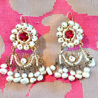 Image 1 of OAXACAN  "M" EARRINGS