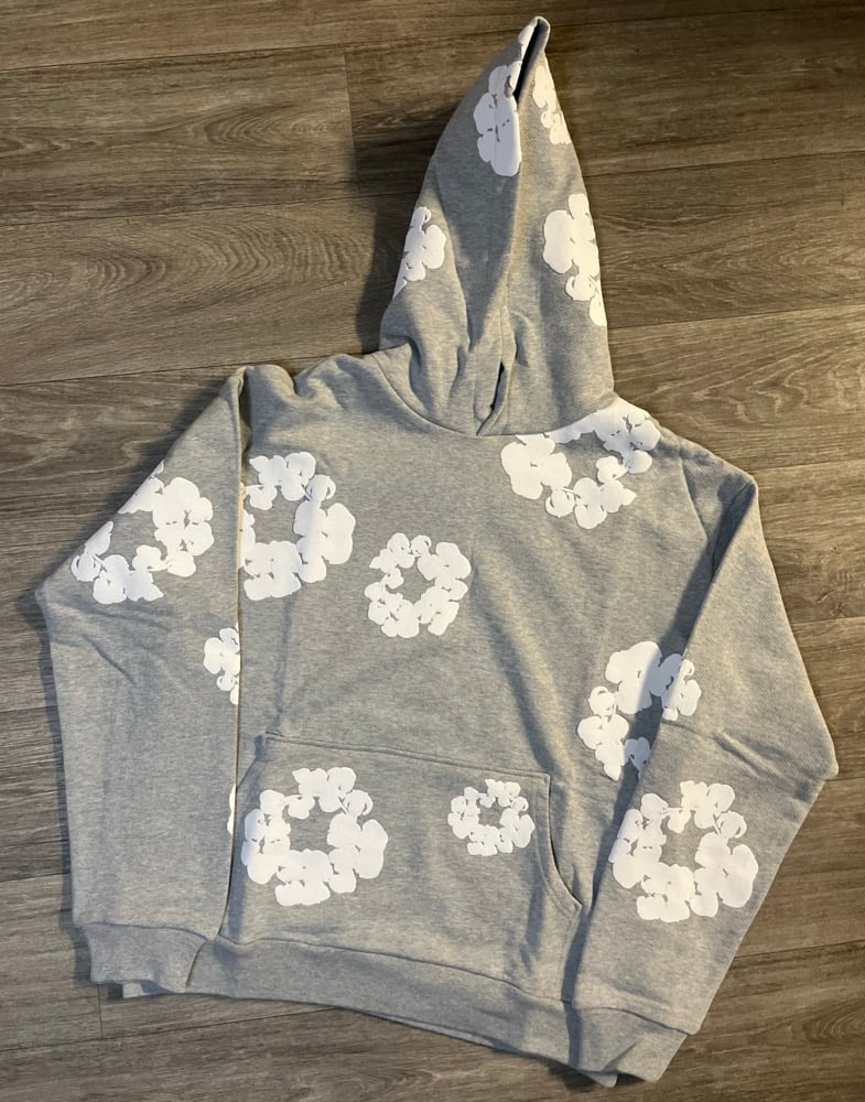 Image of Denim Tier Hoodies