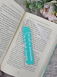 Image 1 of Book Dragon Acrylic Bookmark