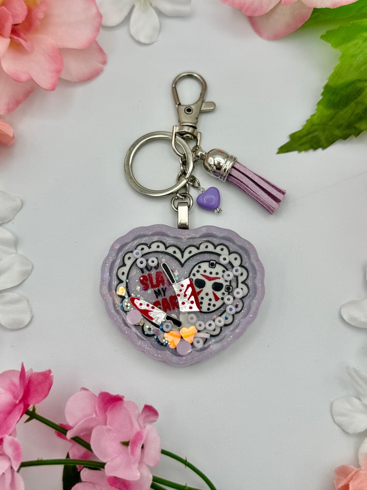 Image of You Slay My Heart - Keychain 