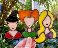 Image 2 of Stained Glass Hocus Pocus Witches