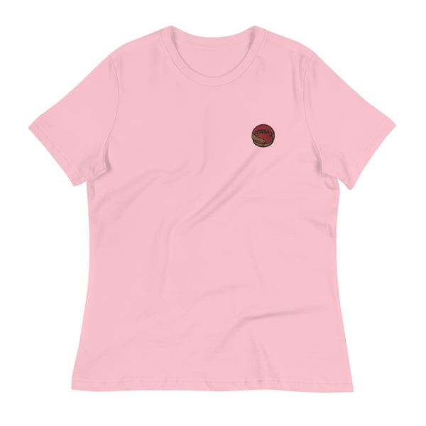 Image of Women's Relaxed T-Shirt (Embroidered Logo)