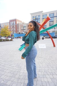 Image 4 of INDIAN CURLY 20 inch FULLY CUSTOMIZED 360 lace wig!