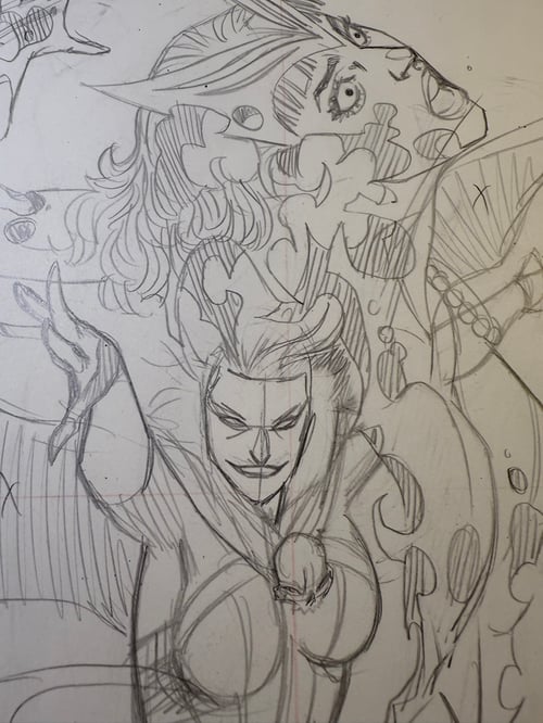 Image of SORCERER SUPREME #2 page20 original art