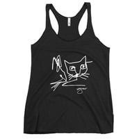 Image 1 of Women's Racerback King Charles and Booze