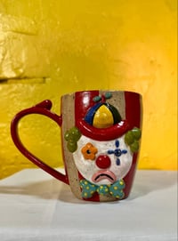 Image 1 of ☆ clown mug! (old stock 1/1) ☆ 