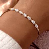 Image 3 of Salty Pearl Bracelet