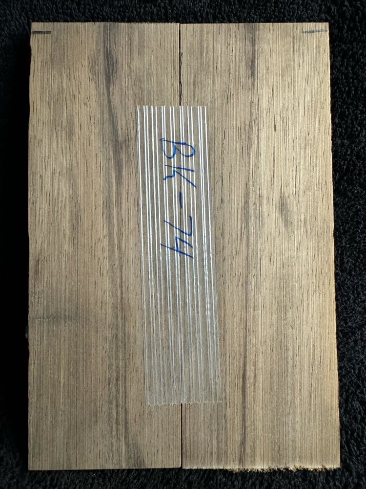 Image of Budget Curly Koa Knife Scales BK-74