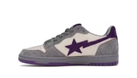 A Bathing Ape Court Sta “Mist Grey Royal Purple” 