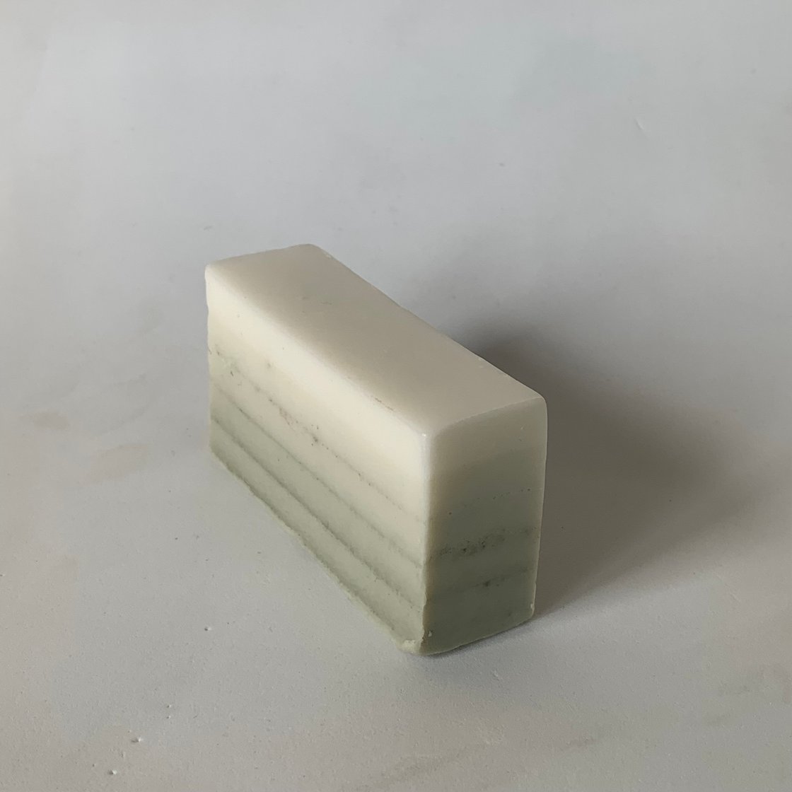 Image of Green Clay Ombré Goats Milk Soap