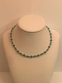Image 1 of 'Green Gems' Necklace