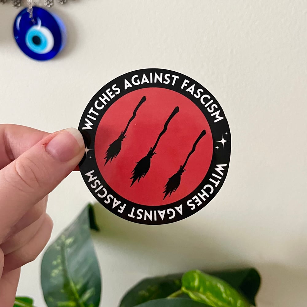 Witches Against Fascism Sticker