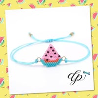 Image 3 of Beads- Watermelon 🍉 and turtle 🐢 bracelets- handmade