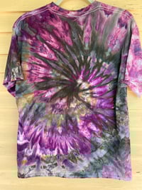 Image 4 of LARGE MILF Man I Love Frogs Tie Dye Shirt C8