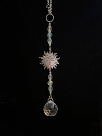 SUN CAR CHARM - silver