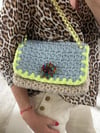 MEGA CHACHA CIEL / BEIGE / JAUNE FLUO