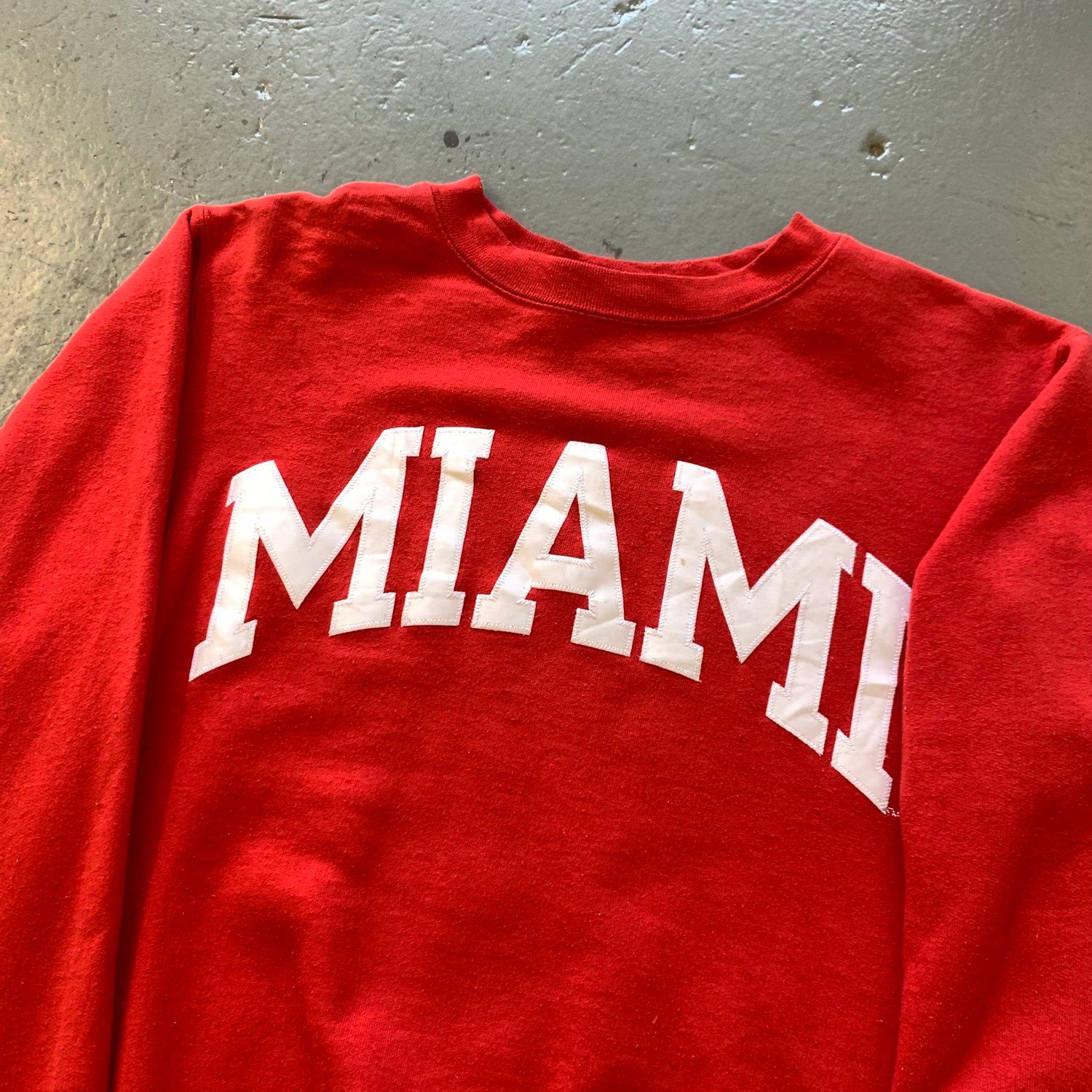 Image of Vintage Champion Miami sweatshirt size Xs 
