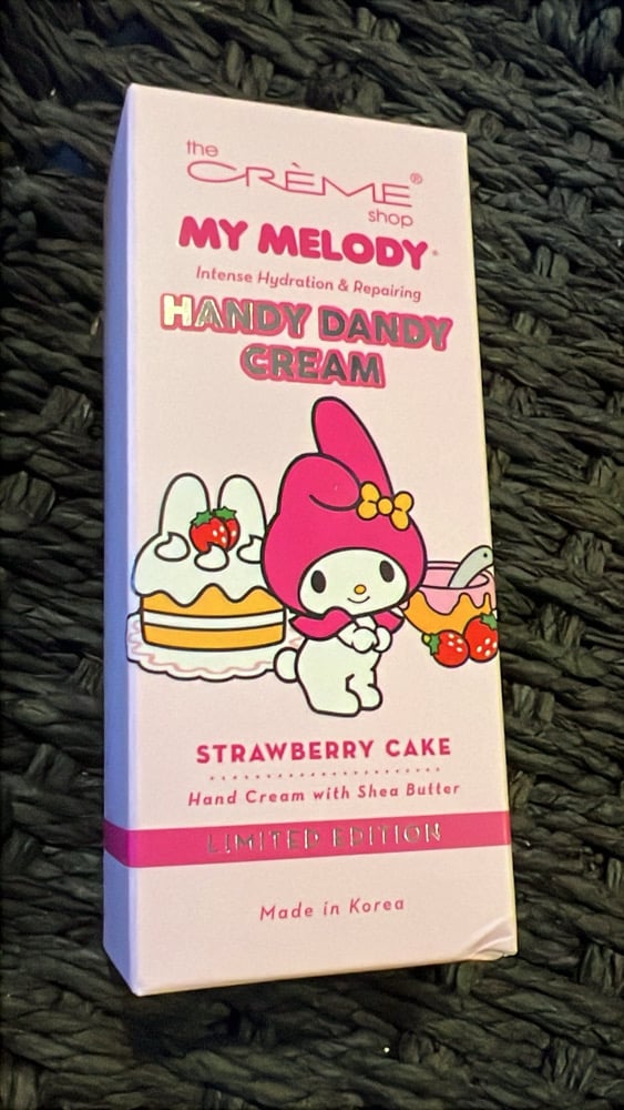 Image of My Melody Creme Shop Hand Lotion Strawberry Cake 