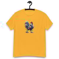 Image 1 of Unisex classic tee, Americana Rooster Patriotic Tee