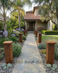 Image 4 of Garden Column - Swirl Design