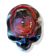 Image 3 of “FREAKY” PAINTED SKULL 