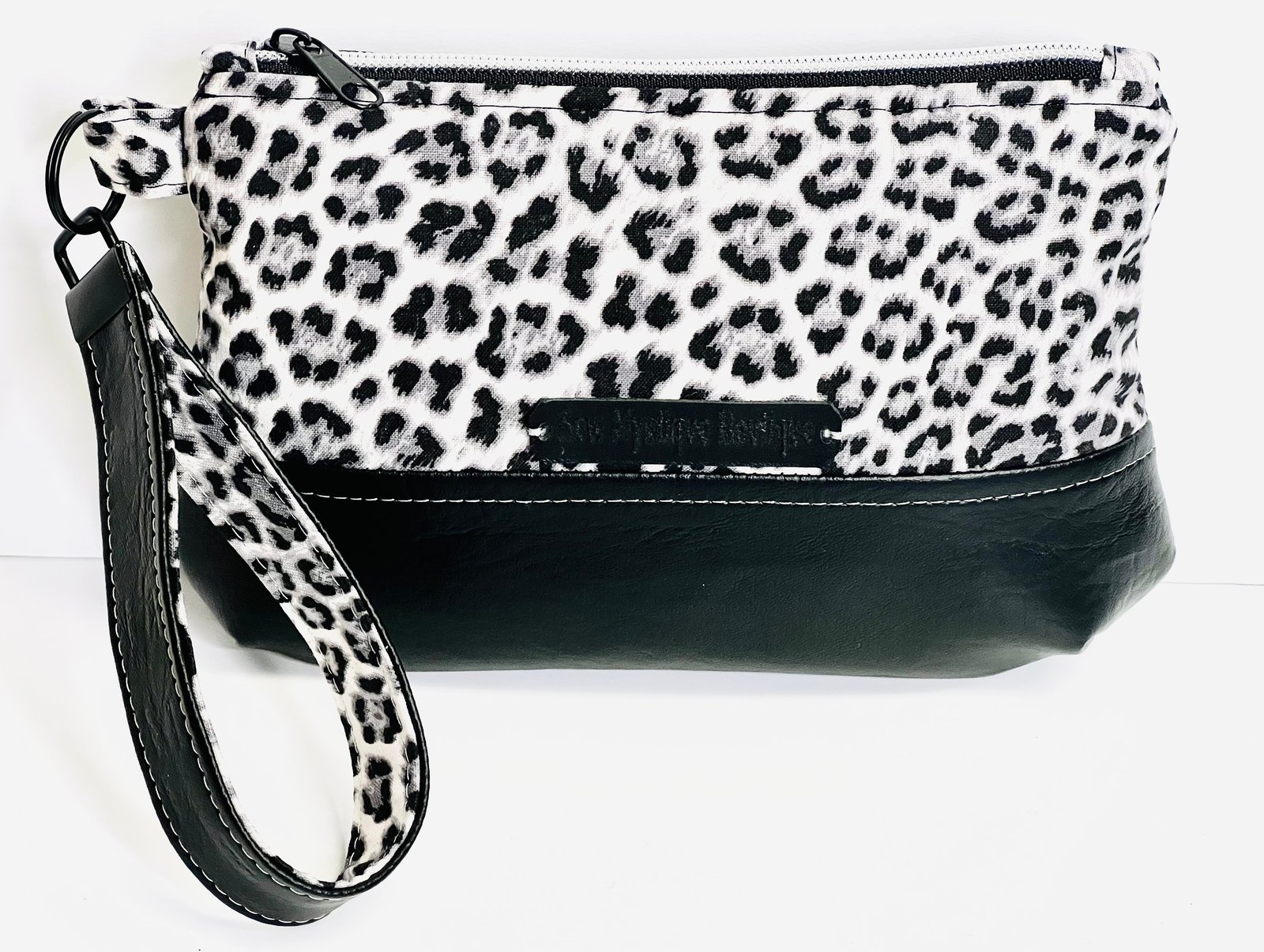 Leopard Wristlet Clutch Purse