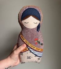 Image 1 of Linen Saint Bernadette