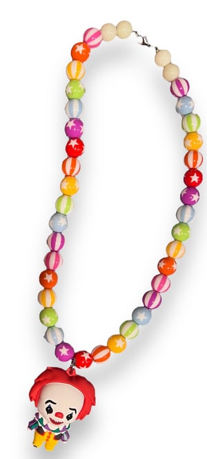 Chunky Clown Necklace 