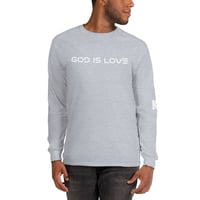 Image 12 of I Can I Am "God Is Love" Men’s Long Sleeve Shirt