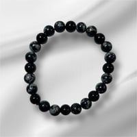 Men  Obsidian Bracelet