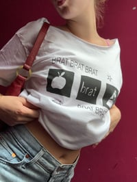 Image 3 of brat tee - charlie xcx 