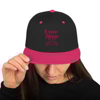 Image 1 of Pure Sleeze Logo Snapback Hat