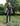 Iridesdent/Mesh Panel Leggings 