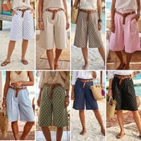 POLKA DOT BURMUDA SHORTS