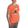 Unisex T-shirt, Elf (Brown & Orange)