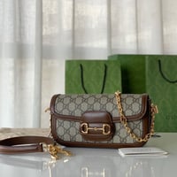 Image 1 of GG Horsebit Rectangular Bag