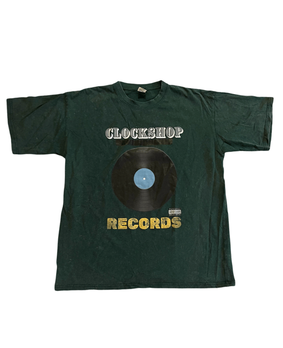 Image of Clockshop Records Acid Wash Tee