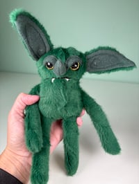 Image 4 of Small Weighted Baby Goblin - Green