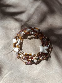 Image 1 of Bracelet 5 rangs Aube dorée 