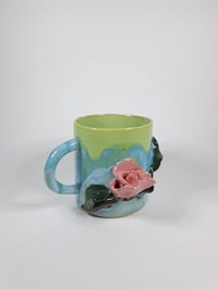 Image 2 of Rose mug