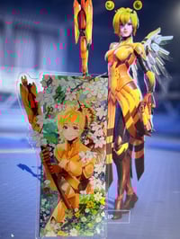 Image 3 of Bee Mercy Panel  in hand